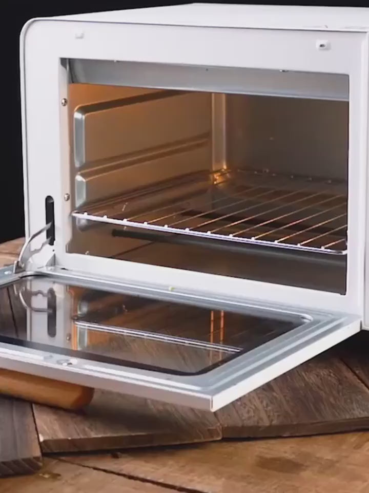 1pc Large Baking Dish with Blue & White Floral  & Black Rim - /Microwave/Dishwasher/ Multi-Use Casserole Pan for Turkey, Lasagna